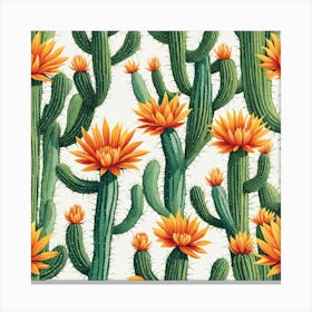 Cactus Flower 1 Canvas Print