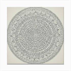 Mandala 20 Canvas Print