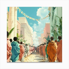 Kings Of Rome Canvas Print