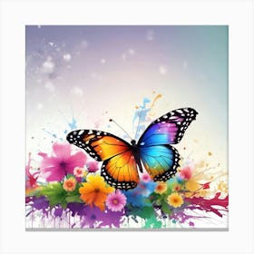 Colorful Butterfly 67 Canvas Print