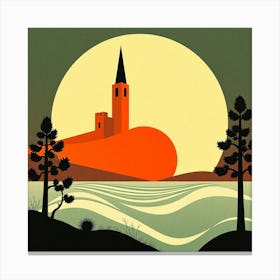 Swedish Landscape Canvas Print