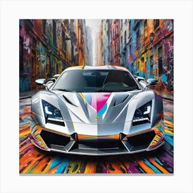 Street Art 9 Canvas Print