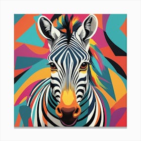 Zebra 2 Canvas Print