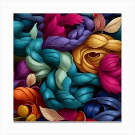 Floral Pattern Canvas Print