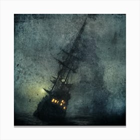 Ghost Ship IV Canvas Print