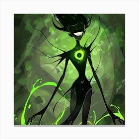 Corrupt Entity Canvas Print