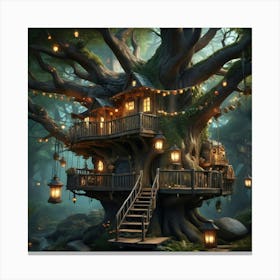 Fairy House Canvas Print