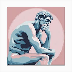 Thinker Canvas Print