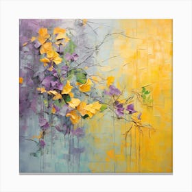 AI Lush Luminescence Canvas Print