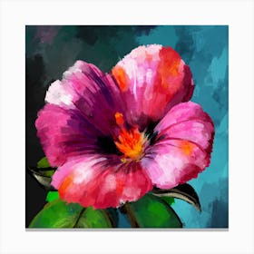 Morning Flower Canvas Print