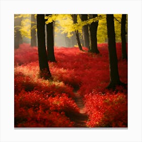 Autumn Forest 29 Canvas Print