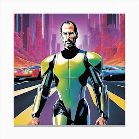 Steve Jobs 4 Canvas Print
