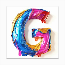 Letter G 1 Canvas Print