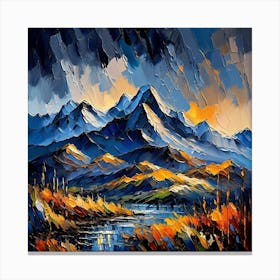 Mountain Landscape 1 Canvas Print