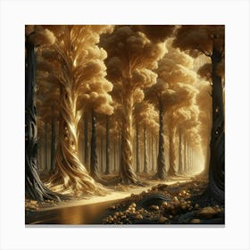 Fantasy Forest Canvas Print