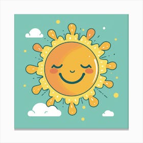 Sun In The Sky Canvas Print