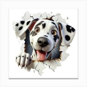 Dalmatian 2 Canvas Print