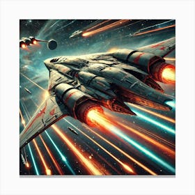 Emberstrike Interceptor Rapid Interception Canvas Print