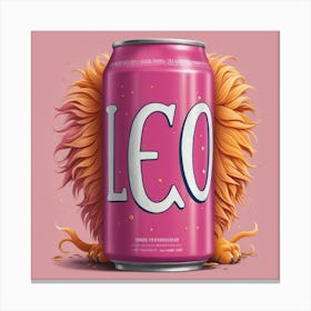 Leo Passionate 6 Canvas Print