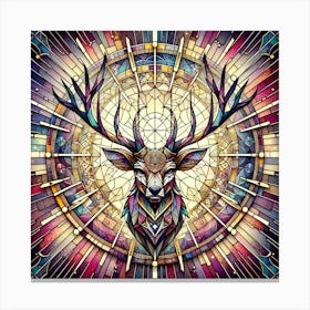 MAJESTIC DEER GRUYTERS Canvas Print