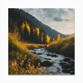 Autumn In The Mountains 8 Canvas Print