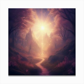 Fairy Path Canvas Print