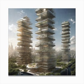 Skyscraper 2 Canvas Print