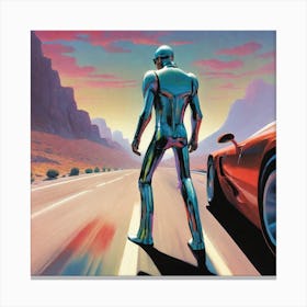 Futuristic Man 169 Canvas Print