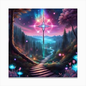 Path To The Stars Canvas Print