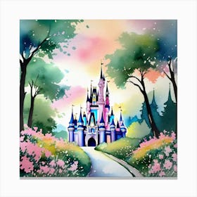 Cinderella Castle 49 Canvas Print