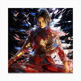 Chinese Woman Canvas Print