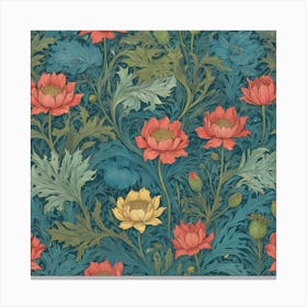 William Morris Wallpaper 5 Canvas Print