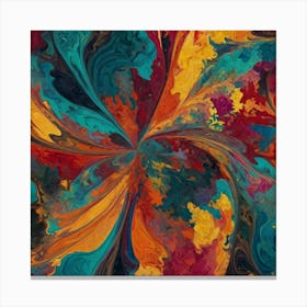 Abstract Painting 1161 Canvas Print