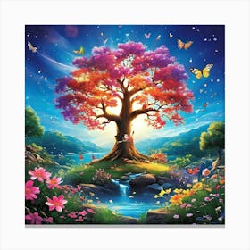 Tree Of Life 6 Canvas Print