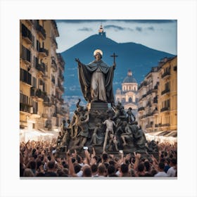 St Peter'S Square Canvas Print