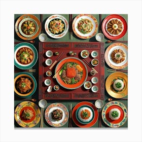 Chinese Food 2 Canvas Print