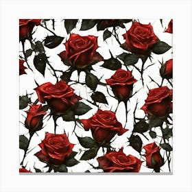 Red Roses Canvas Print