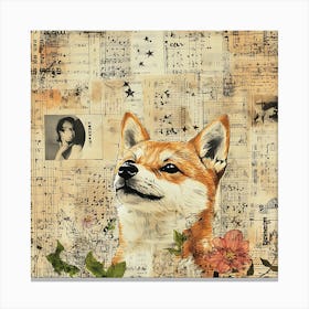 Shiba Inu 9 Canvas Print