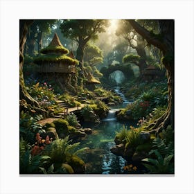 Fairytale Forest 33 Canvas Print