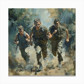 'The Run' Canvas Print