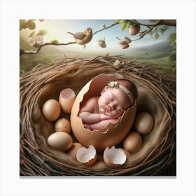 Sweet baby 1 Canvas Print