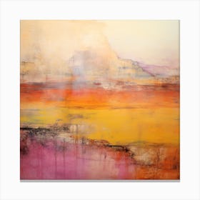 Desert - Abstract Painting 4 Canvas Print