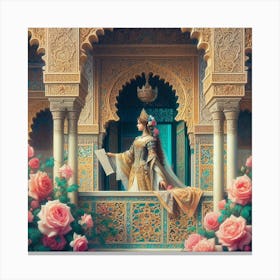 beautiful lady74 Canvas Print