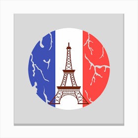 France Eiffel Tower.6 Canvas Print