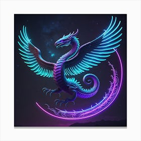 Soar In The Night Sky 2 Canvas Print