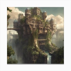 Fantasy Castle 30 Canvas Print