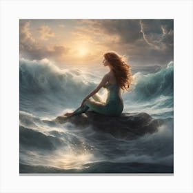 Mermaid Canvas Print