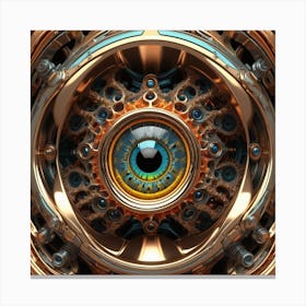 Eye Of The Machine Canvas Print