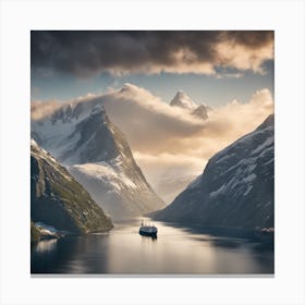 Awe Mountain Canvas Print