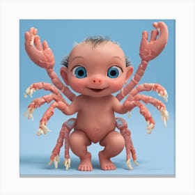 Jericho Crustacean Baby Canvas Print